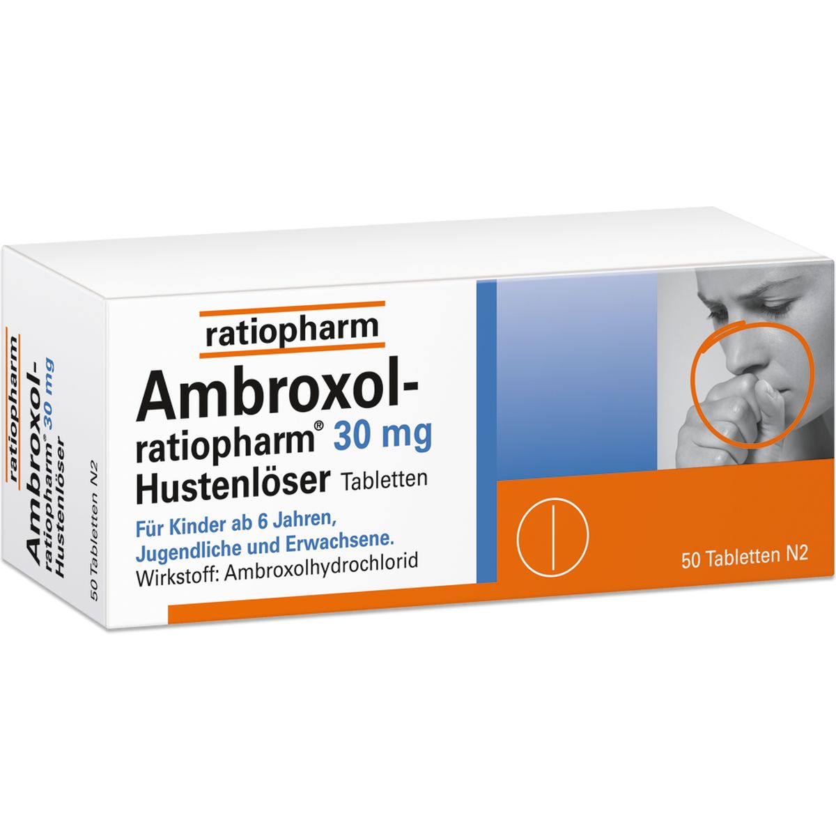 AMBROXOL-ratiopharm 30 mg Hustenlser Tabletten