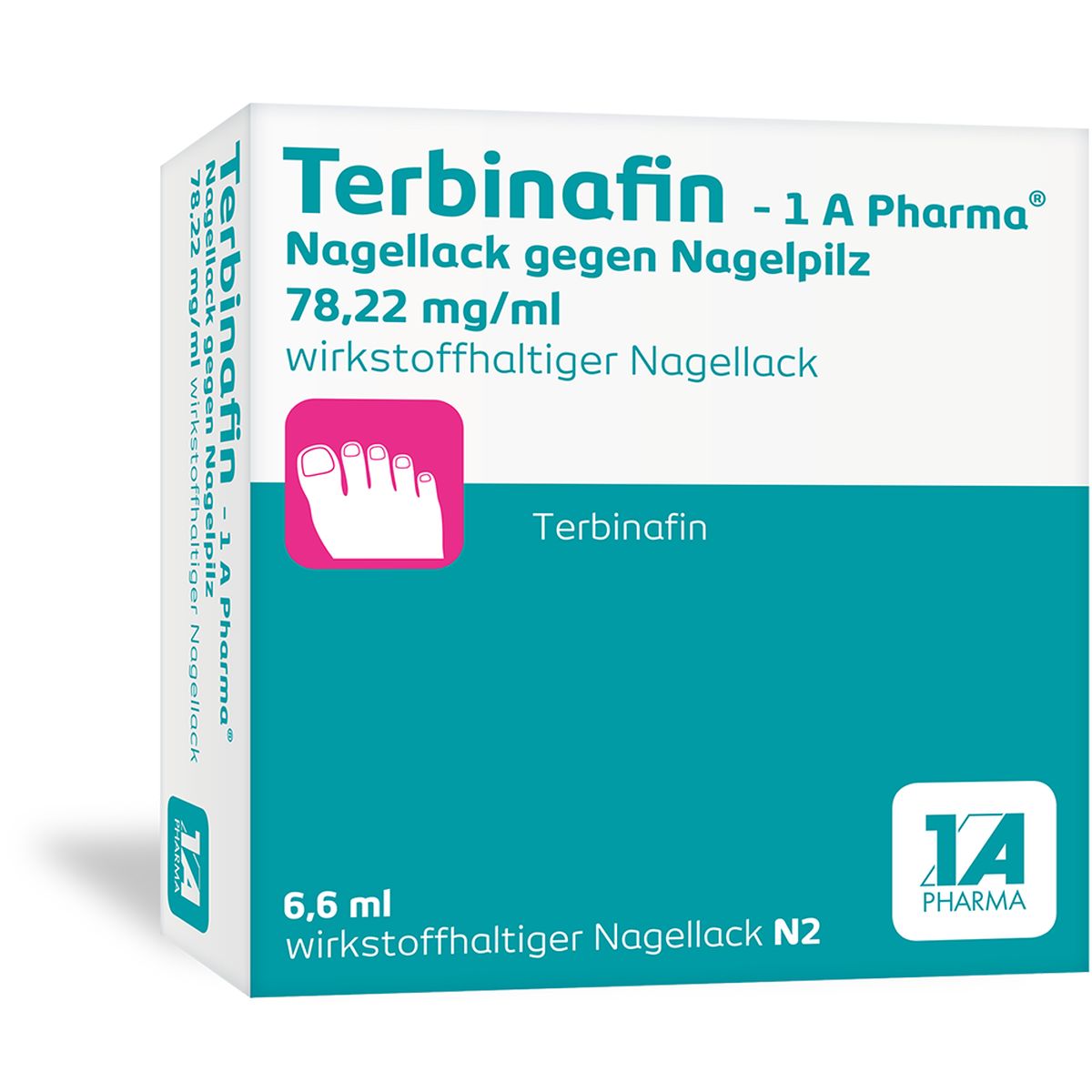 TERBINAFIN-1A Pharma Nagell.g.Nagelpilz 78,22mg/ml