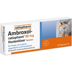 AMBROXOL-ratiopharm 60 mg Hustenlser Tabletten
