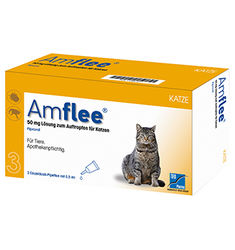 AMFLEE 50 mg Spot-on Lsung z.Auftropfen f.Katzen