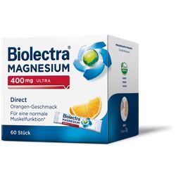BIOLECTRA Magnesium 400 mg ultra Direct Orange