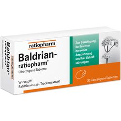 BALDRIAN-RATIOPHARM berzogene Tabletten