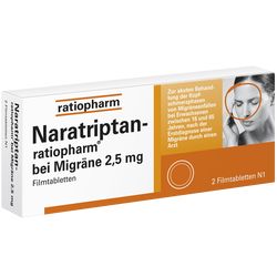 NARATRIPTAN-ratiopharm bei Migrne Filmtabletten