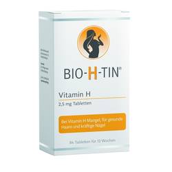 BIO-H-TIN Vitamin H 2,5 mg fr 4 Wochen Tabletten