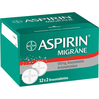 ASPIRIN MIGRNE 500 mg Brausetabletten